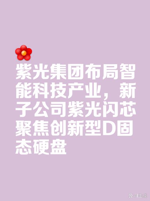 新紫光集團的重要子公司,核心業務聚焦在創新型ssd固態硬盤及閃存產品